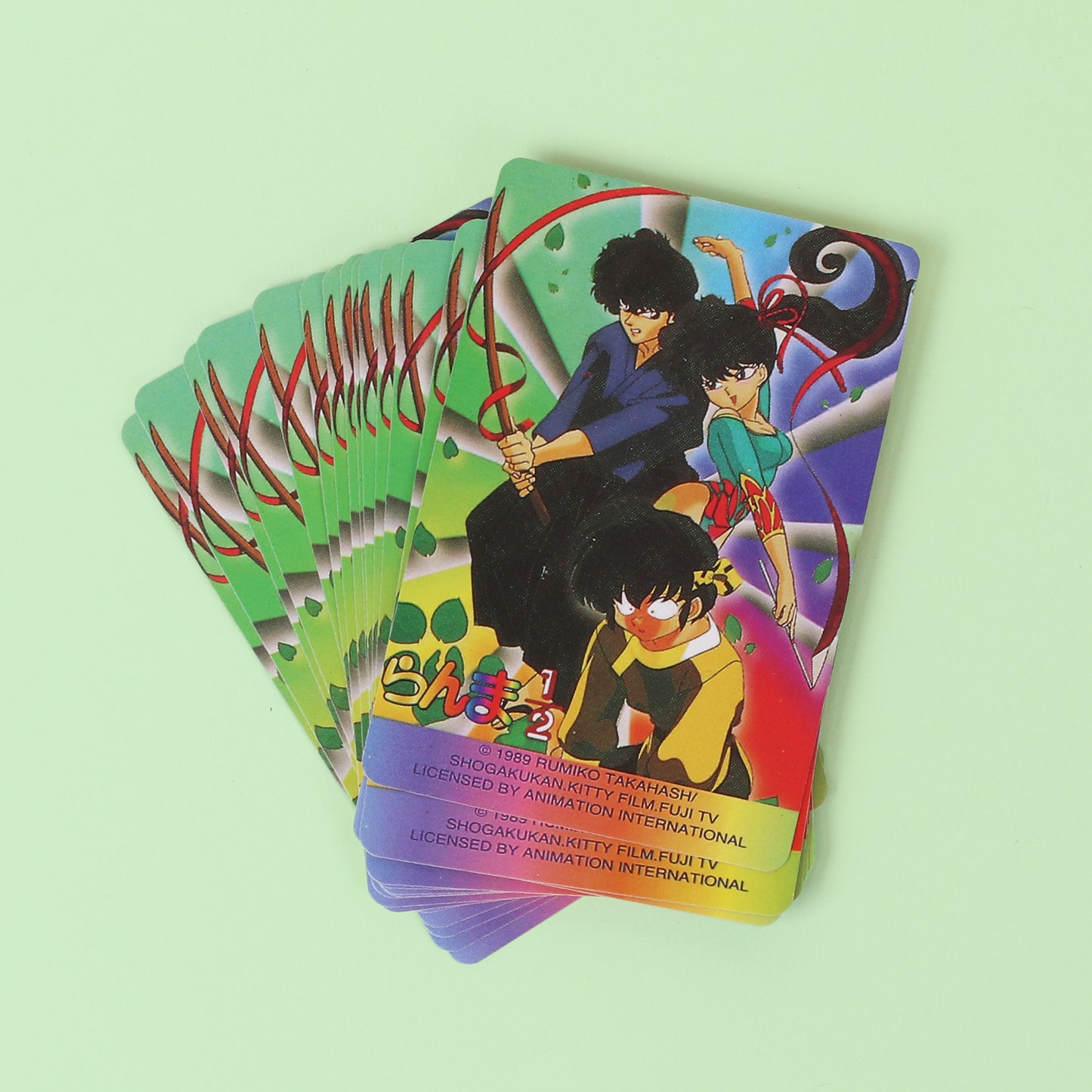 Ranma ½ Playing Cards