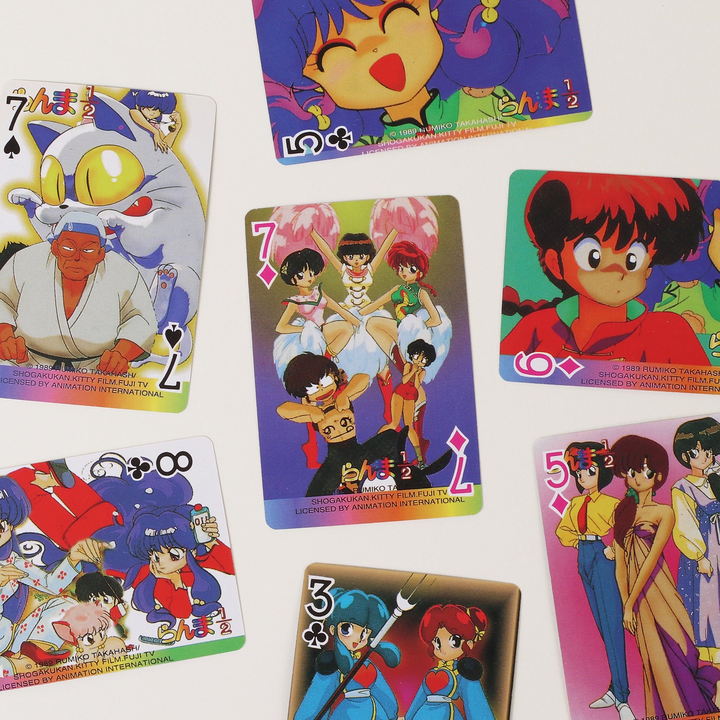 Ranma ½ Playing Cards