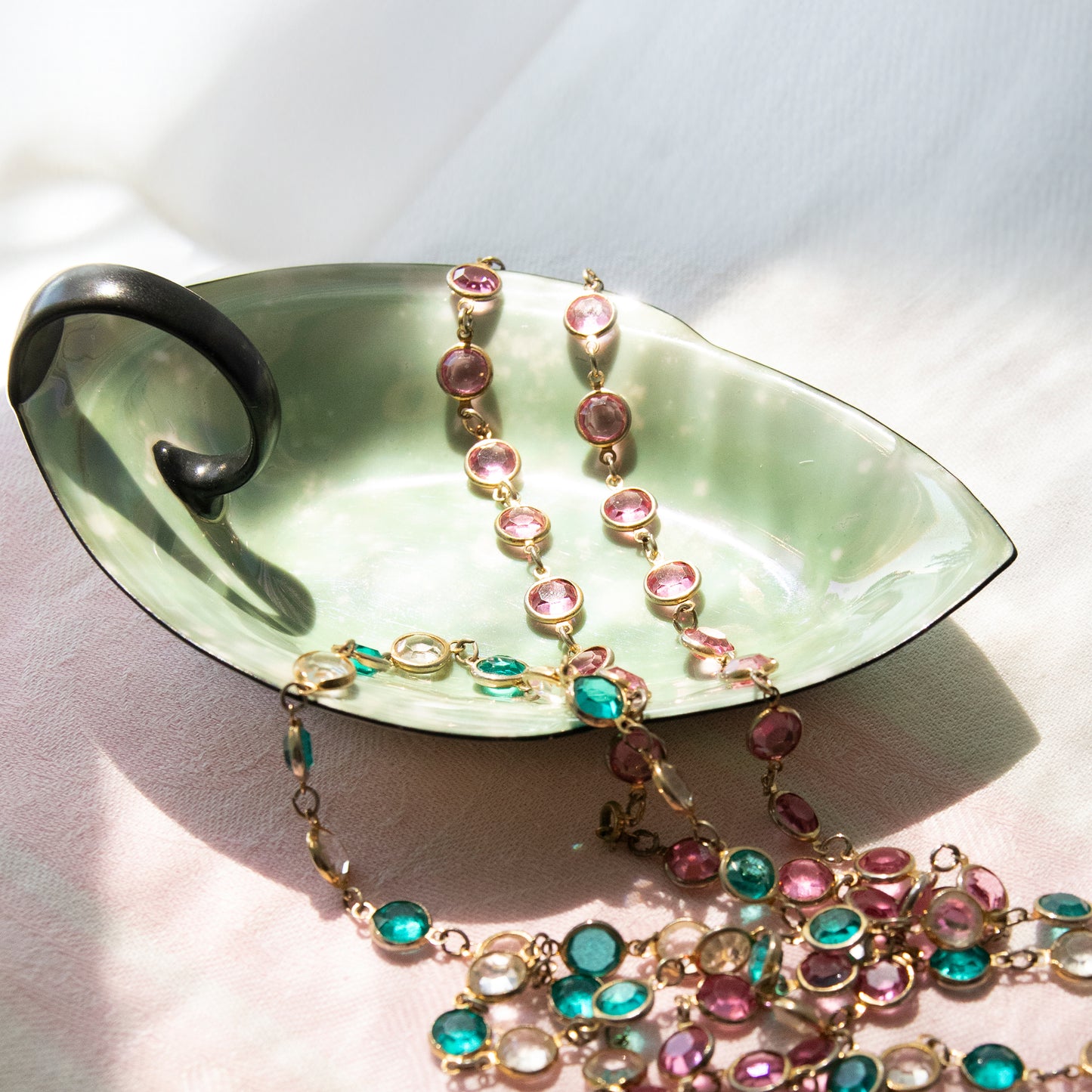Iridescent Leaf Dish