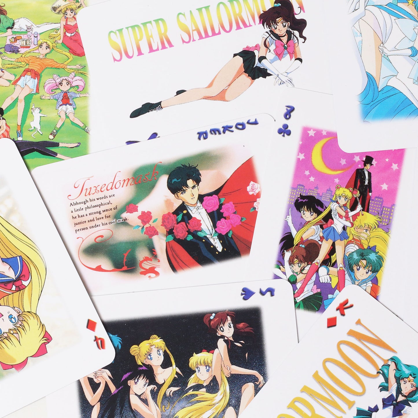 Holographic Sailor Moon Playing Cards