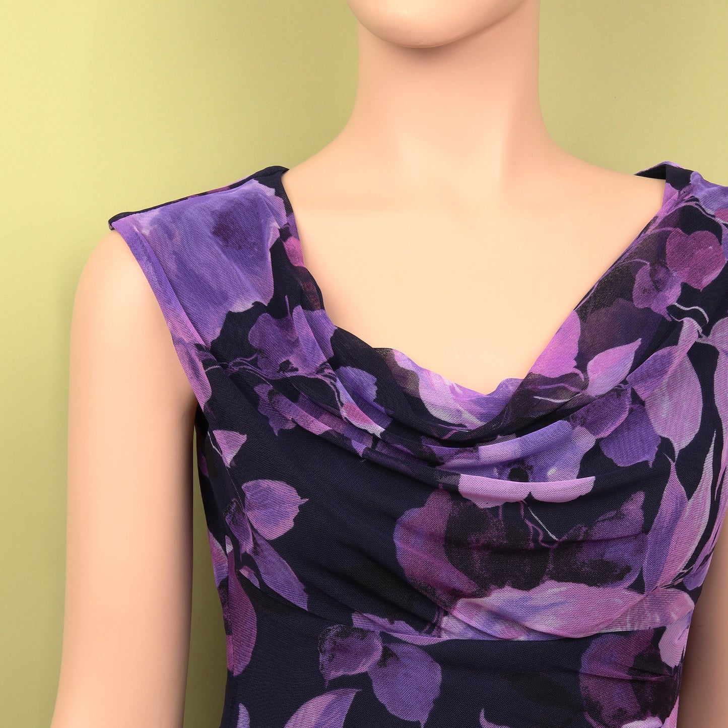 Purple Flower Dress