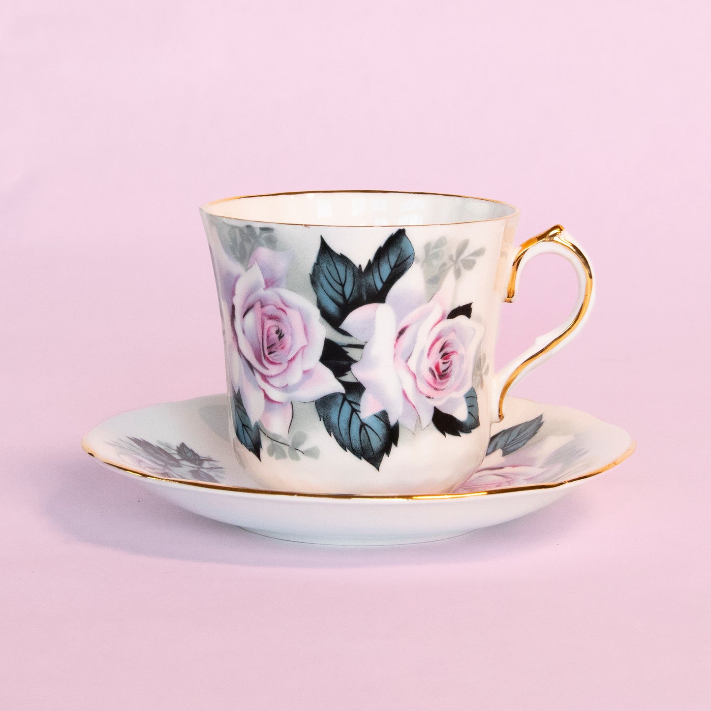 Rose Tea Cup & Saucer