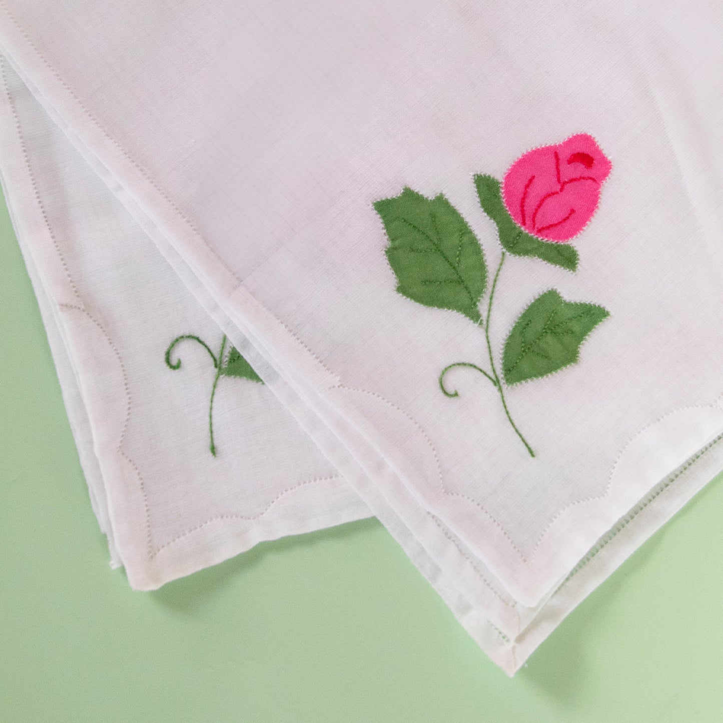 Pink Rose Napkins