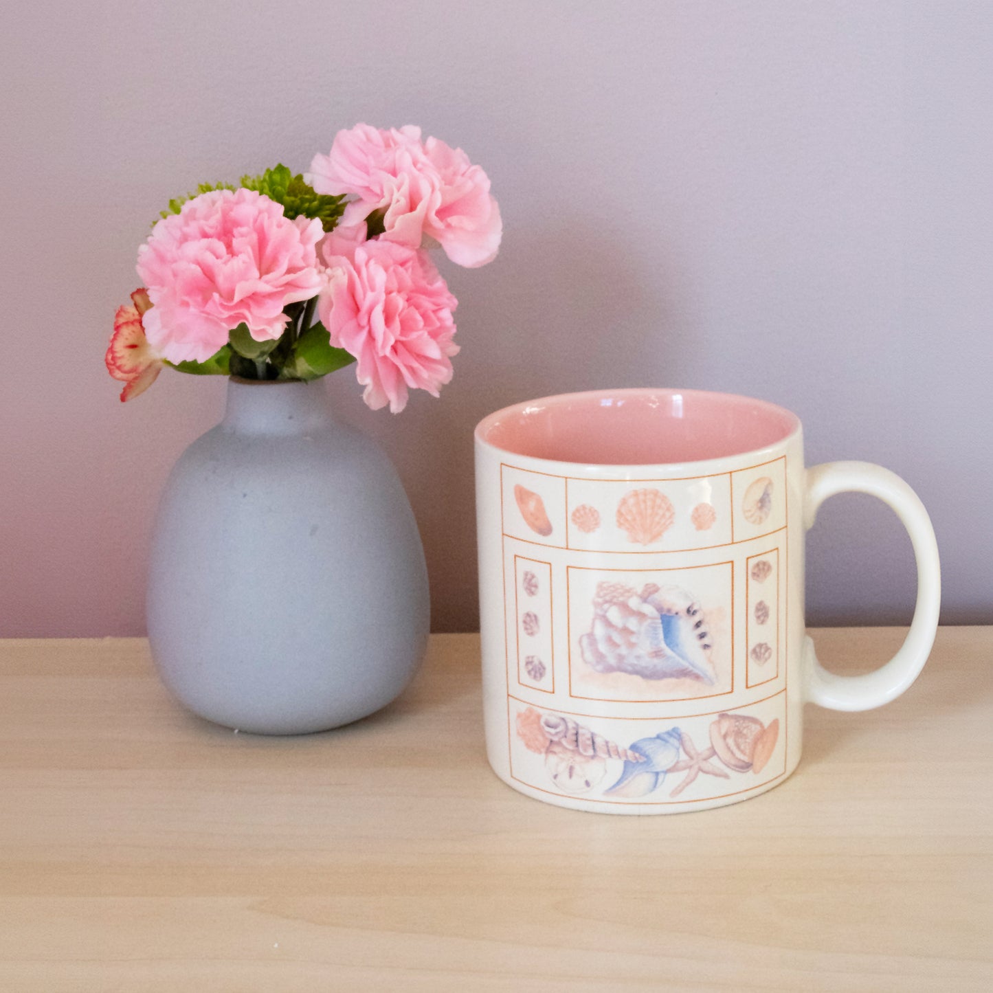 Pastel Seashell Mug