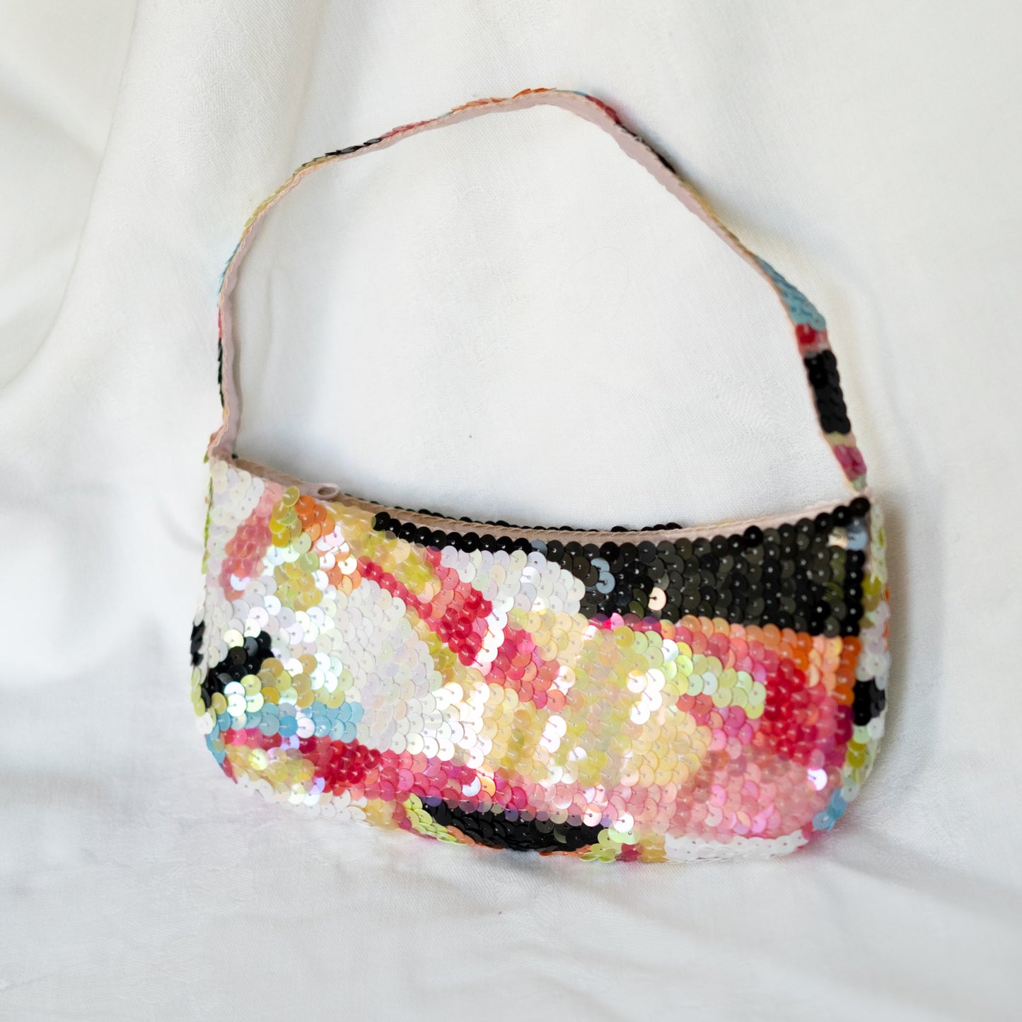 Multicolor Sequins Handbag