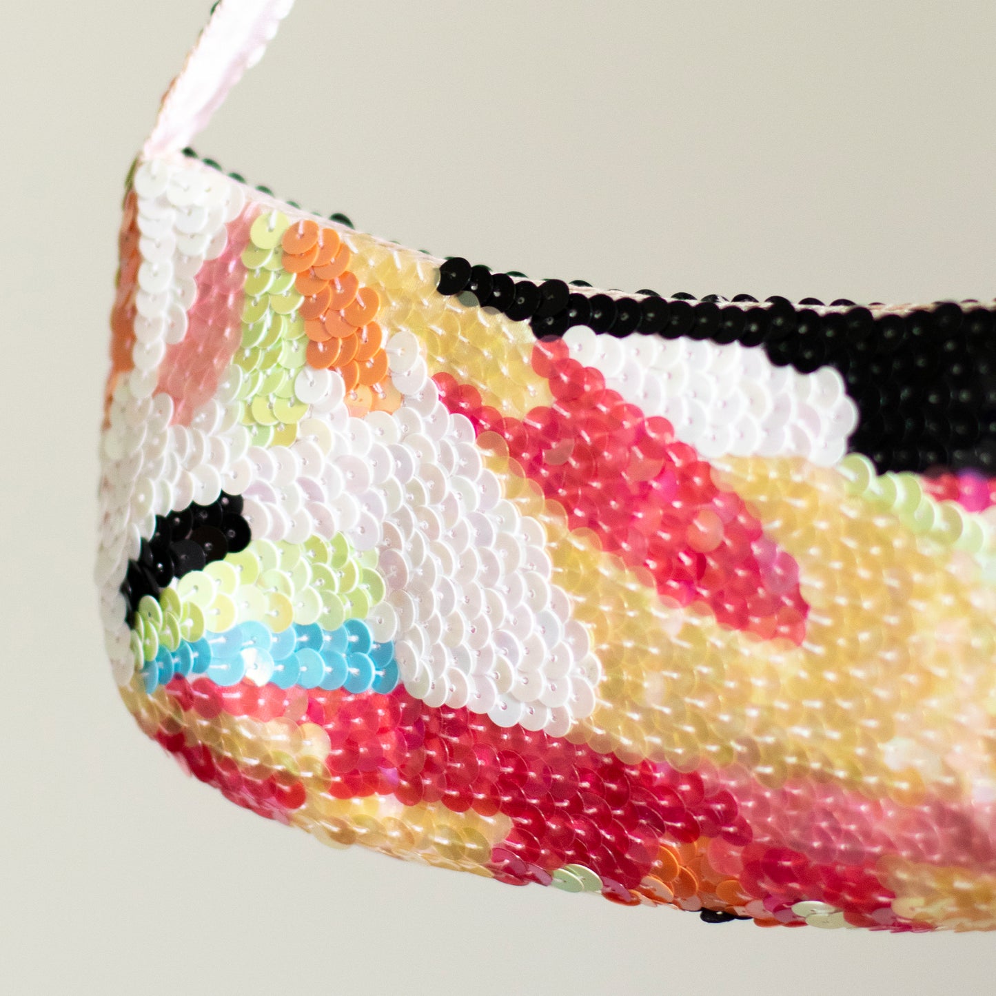 Multicolor Sequins Handbag