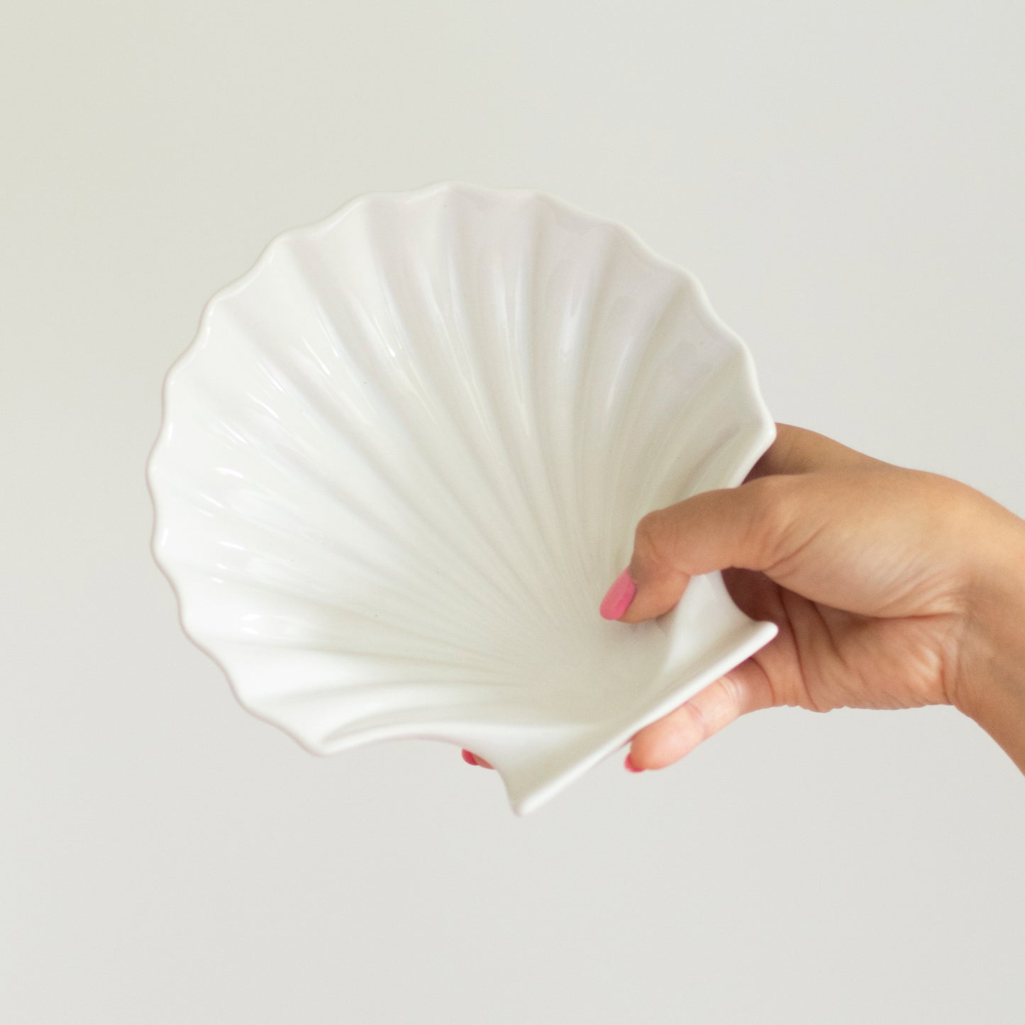 White Shell Plate