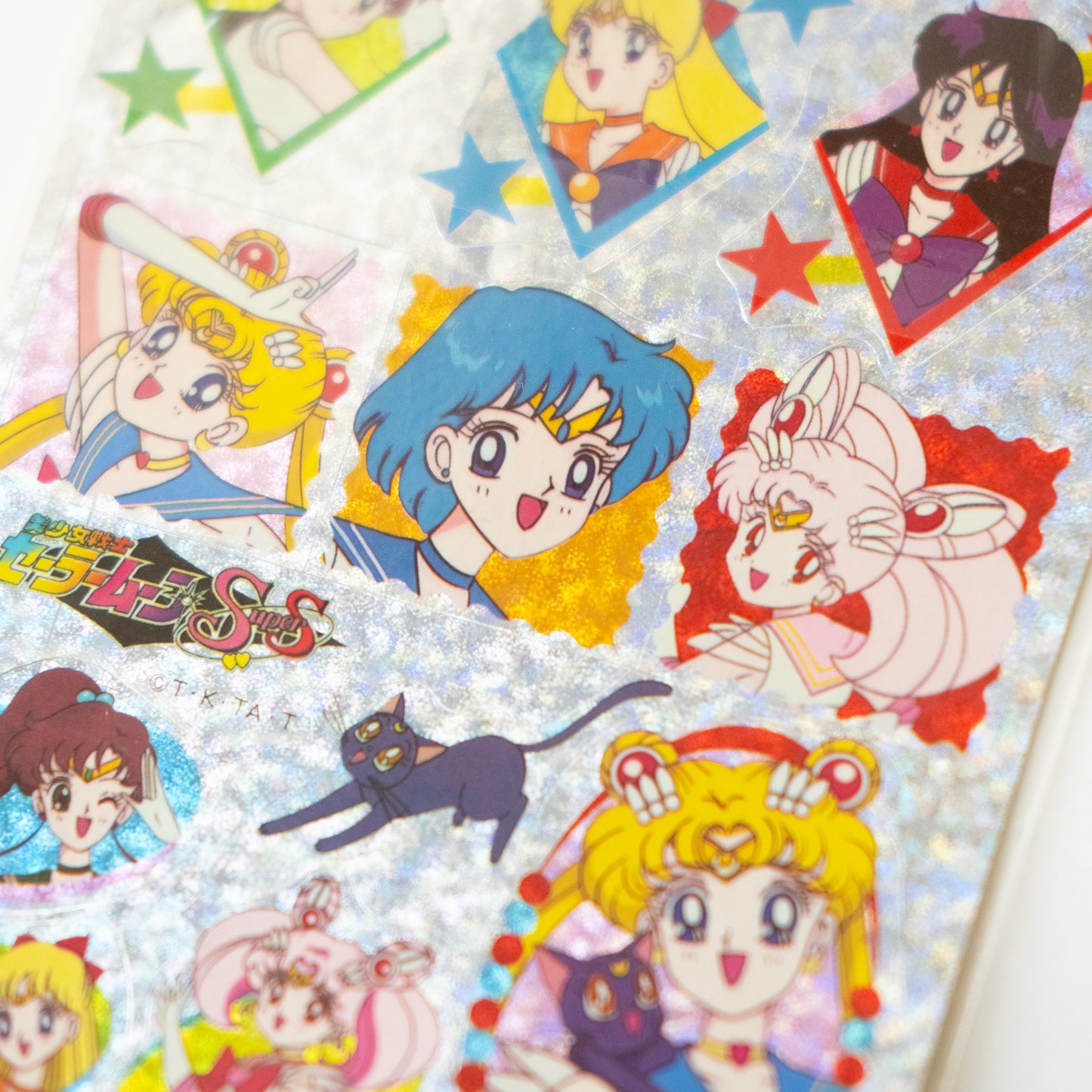 Sailor Moon Silver Sticker Sheet
