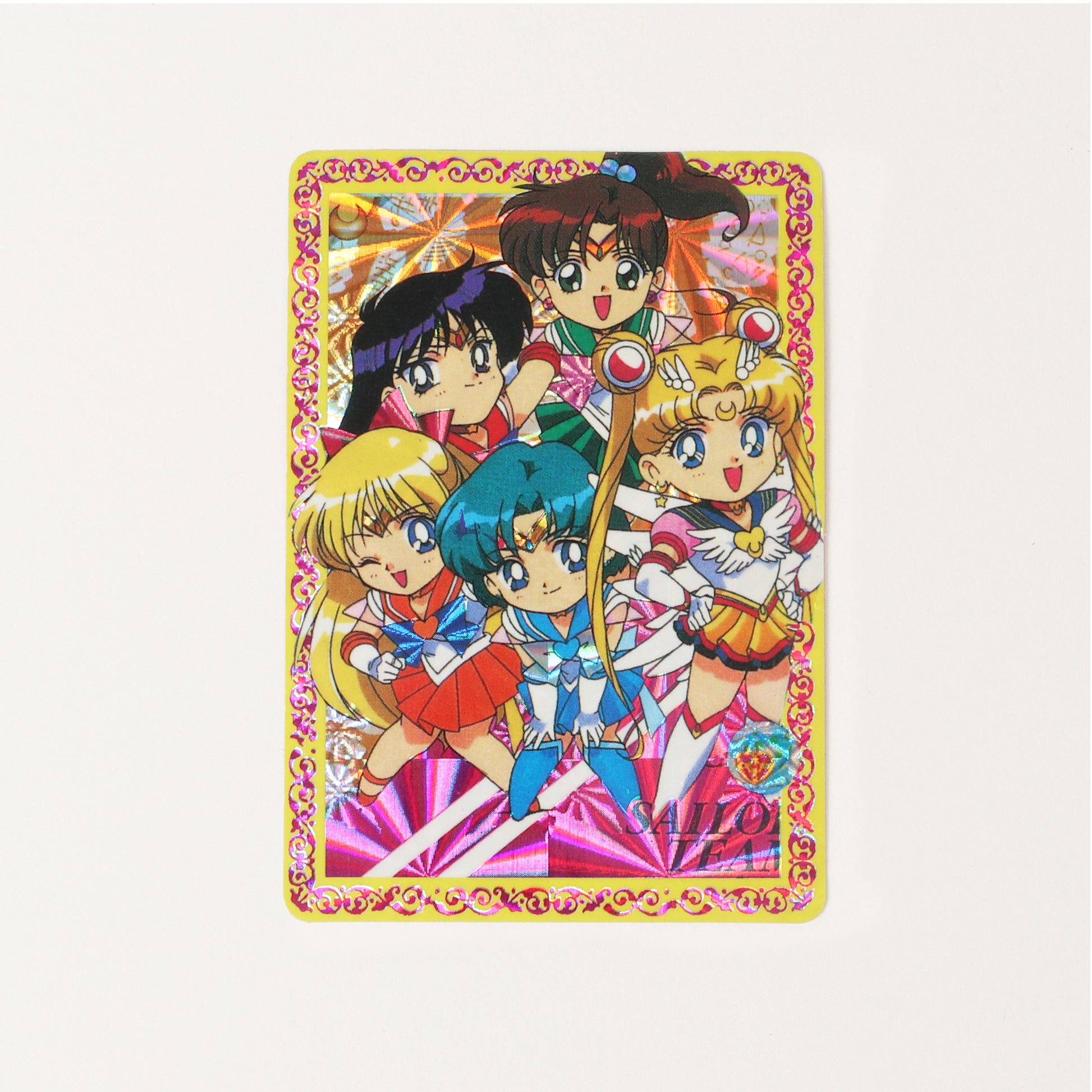 Holographic Sailor Moon Cards - Group Holographic Sailor Moon Cards - Group