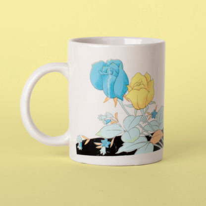 Blue Rose Mug