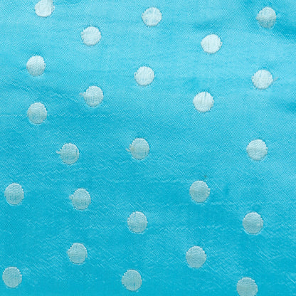 Blue Polka Dot Clutch