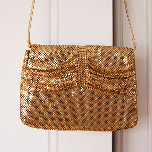 Whiting and Davis Gold Mesh Purse