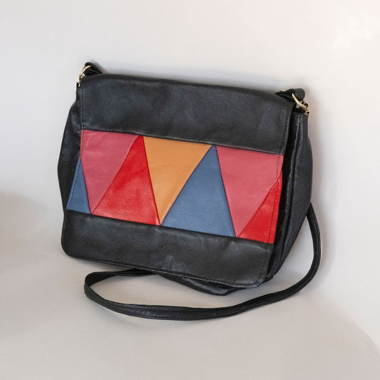Graphic Leather Purse