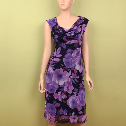 Purple Flower Dress