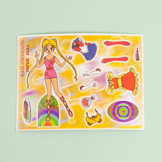 Sailor Moon Paper Doll - Design 1