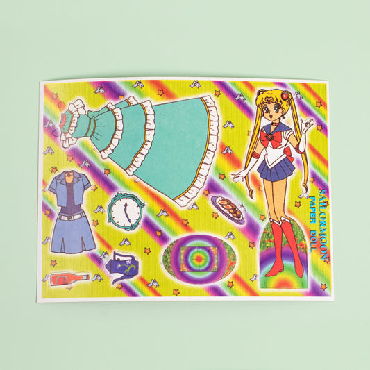 Sailor Moon Paper Doll - Design 2