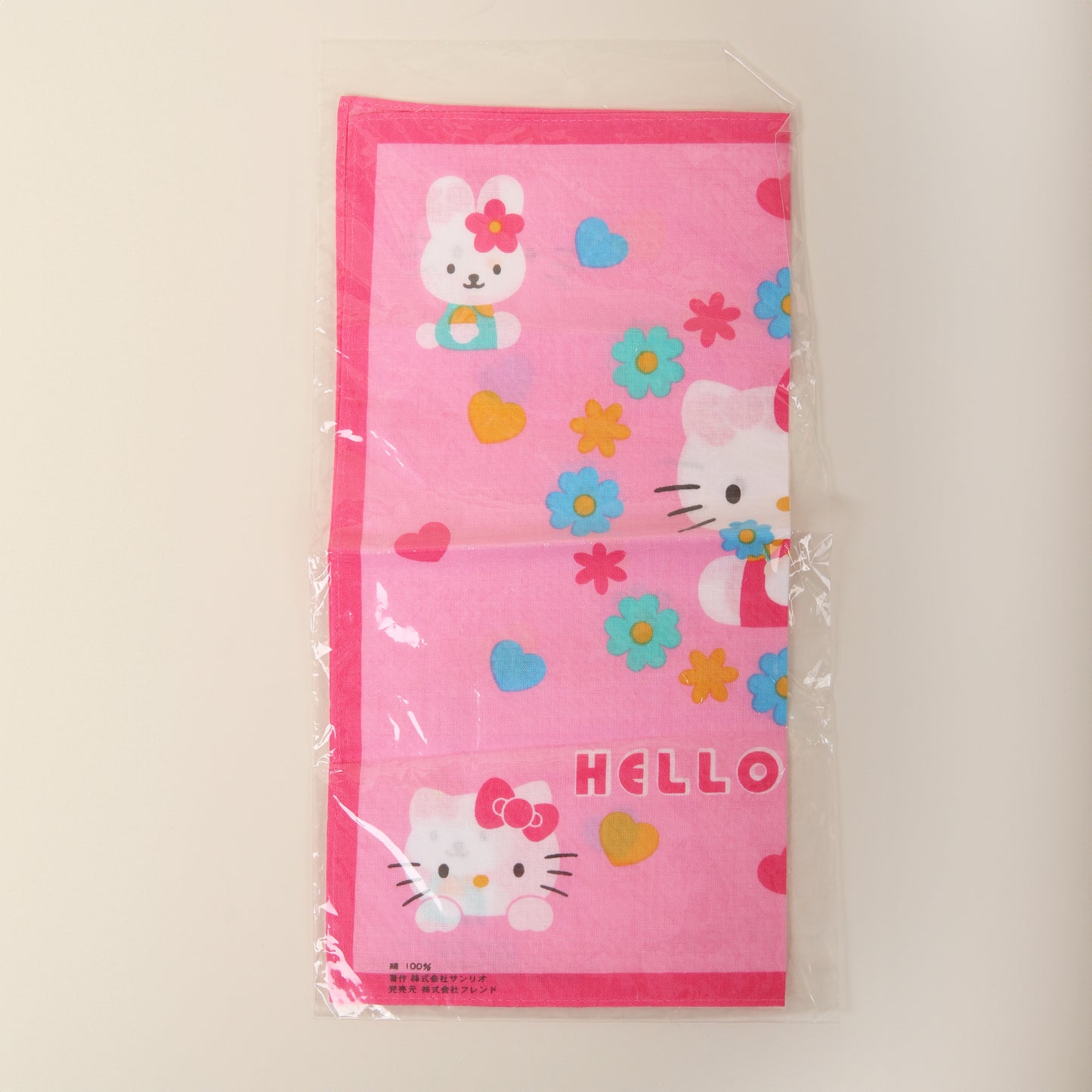 Pink Hello Kitty Handkerchief