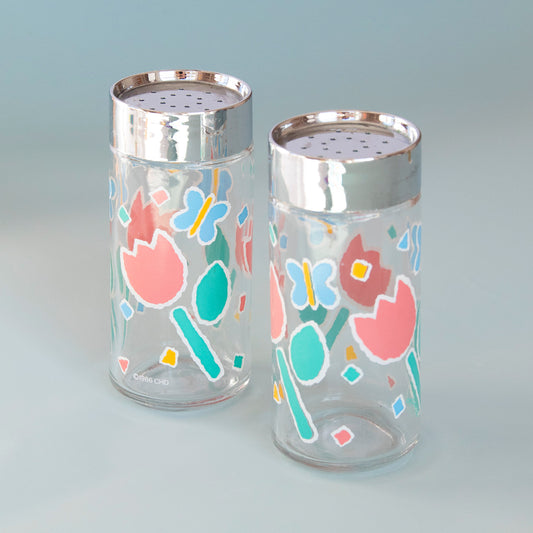 Floral Salt & Pepper Shakers